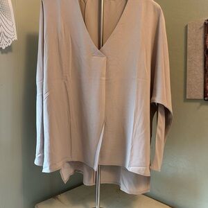 Elegant Cream Women's Top, New. Size S